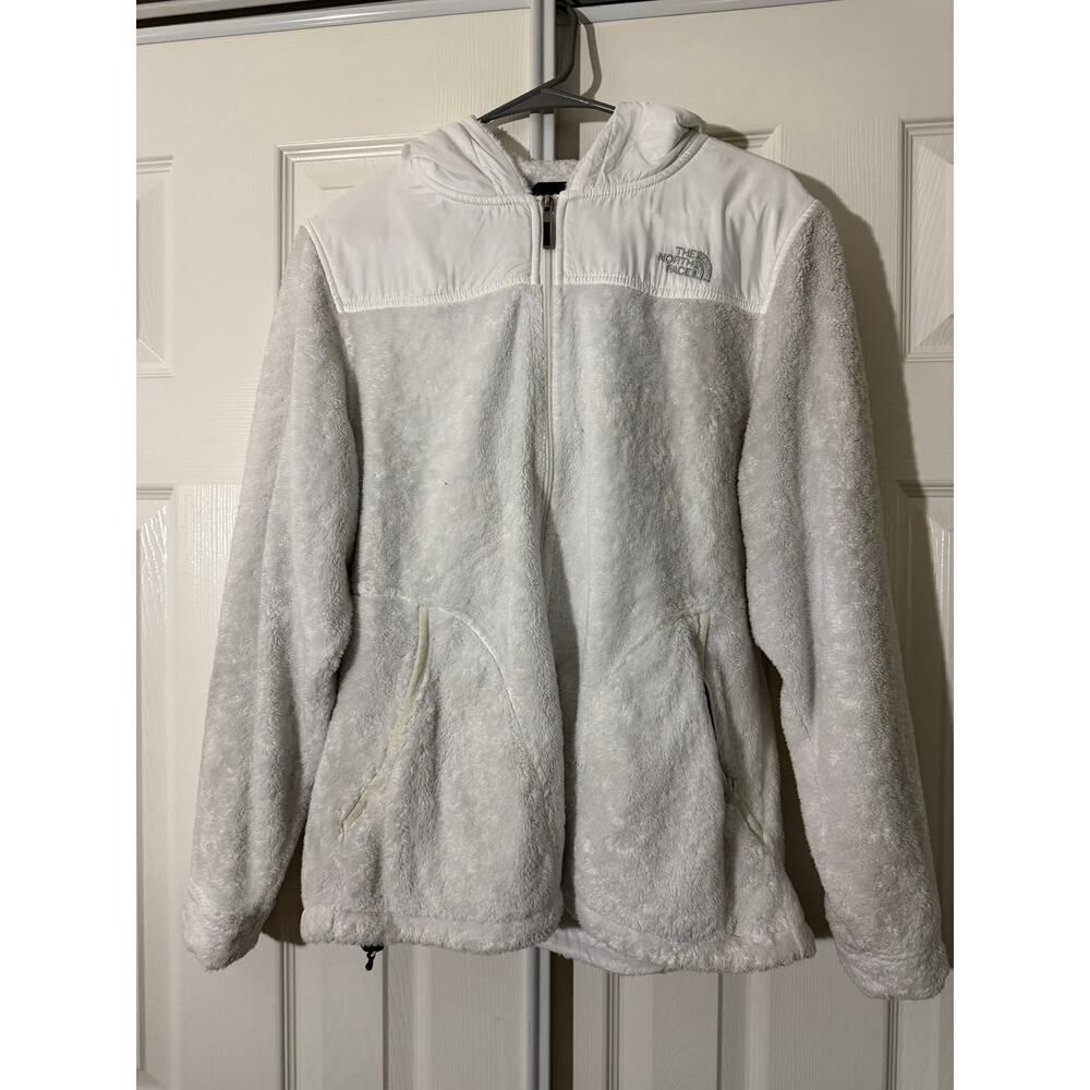 #071 - North Face White Jacket - Women's Size Large